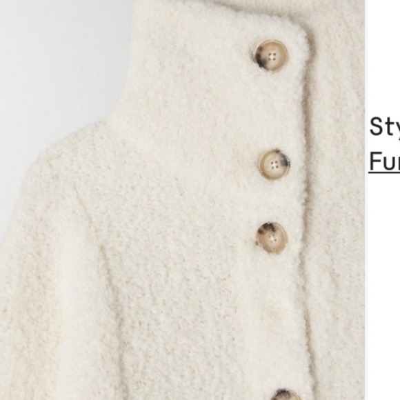 Aritzia Wilfred Oversized Alpaca Cardigan - Picture 4 of 13